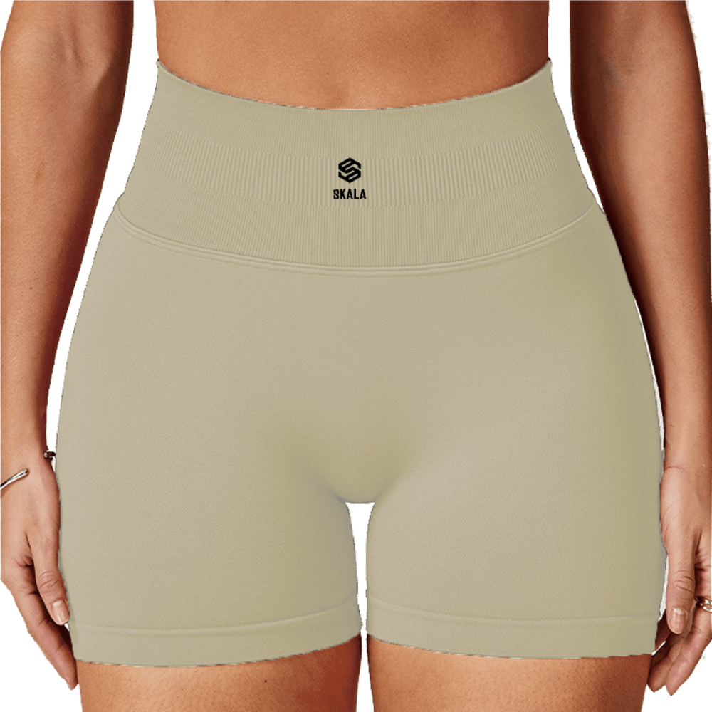 Seamless High-Waisted Yoga Shorts 121