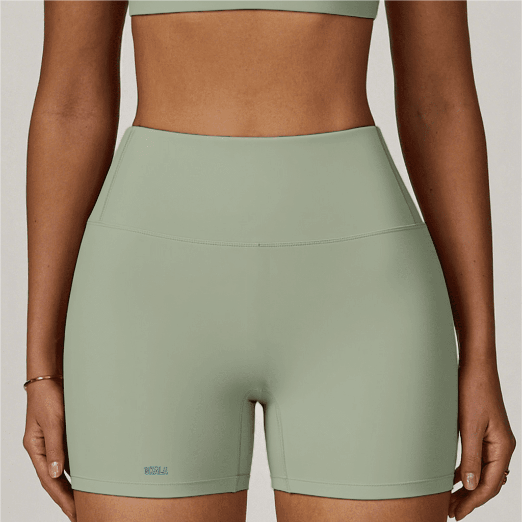 CloudFeel High-Waisted Compression Yoga Shorts