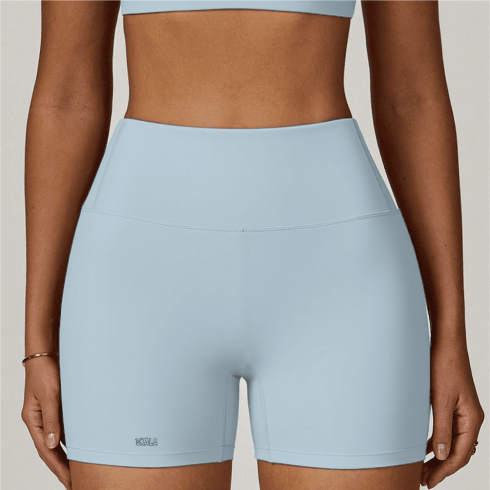 CloudFeel High-Waisted Compression Yoga Shorts