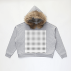 Unisex Fur-Trim Zip-Up Hoodie（400GSM）