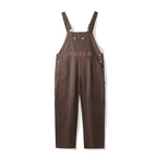 Unisex Loose-Fit Utility Bib Overall Jumpsuit