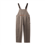 Unisex Loose-Fit Utility Bib Overall Jumpsuit