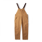 Unisex Loose-Fit Utility Bib Overall Jumpsuit
