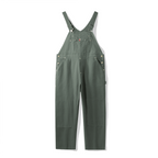 Unisex Loose-Fit Utility Bib Overall Jumpsuit