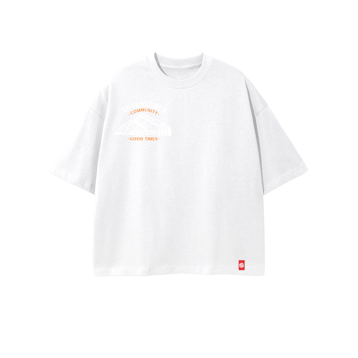 Unisex 100% Combed Cotton Cropped Oversized T-shirt (250g)