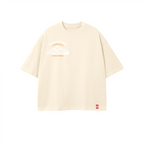 Unisex 100% Combed Cotton Cropped Oversized T-shirt (250g)