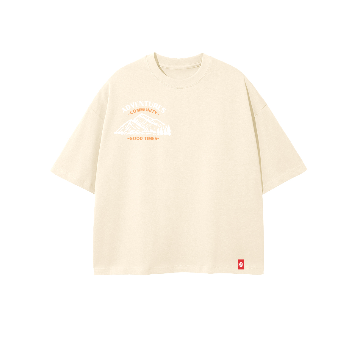 Unisex 100% Combed Cotton Cropped Oversized T-shirt (250g)