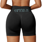 Seamless High-Waisted Yoga Shorts