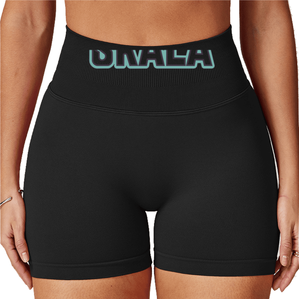 Seamless High-Waisted Yoga Shorts