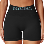 Seamless High-Waisted Yoga Shorts