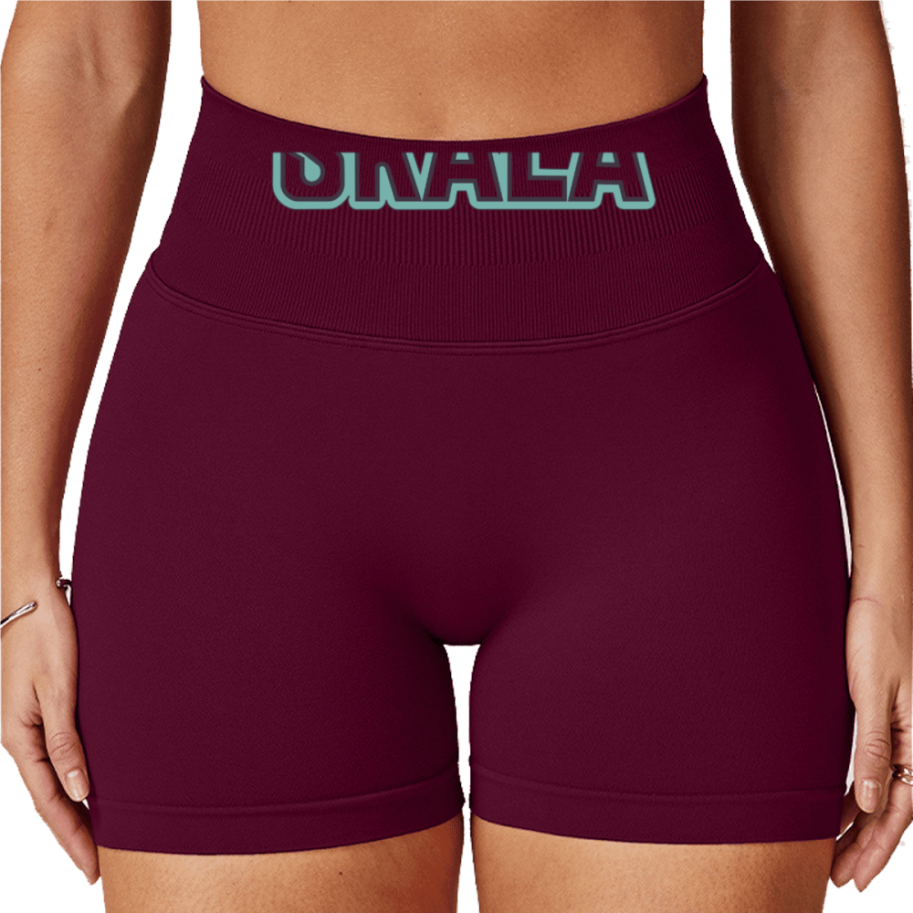 Seamless High-Waisted Yoga Shorts