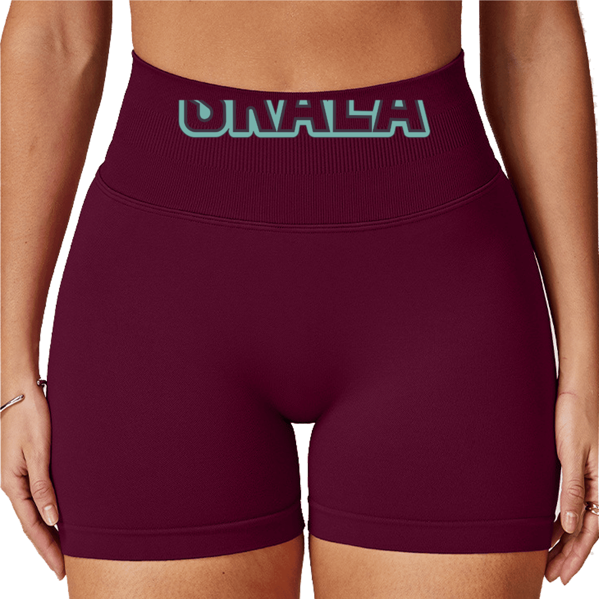Seamless High-Waisted Yoga Shorts