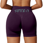 Seamless High-Waisted Yoga Shorts