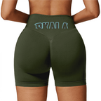 Seamless High-Waisted Yoga Shorts