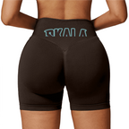 Seamless High-Waisted Yoga Shorts
