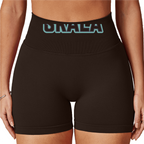Seamless High-Waisted Yoga Shorts