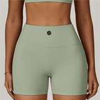 CloudFeel High-Waisted Compression Yoga Shorts