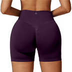 Seamless High-Waisted Yoga Shorts