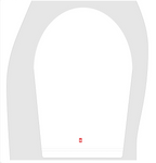 Unisex Cropped Loose T-shirt(280GSM)