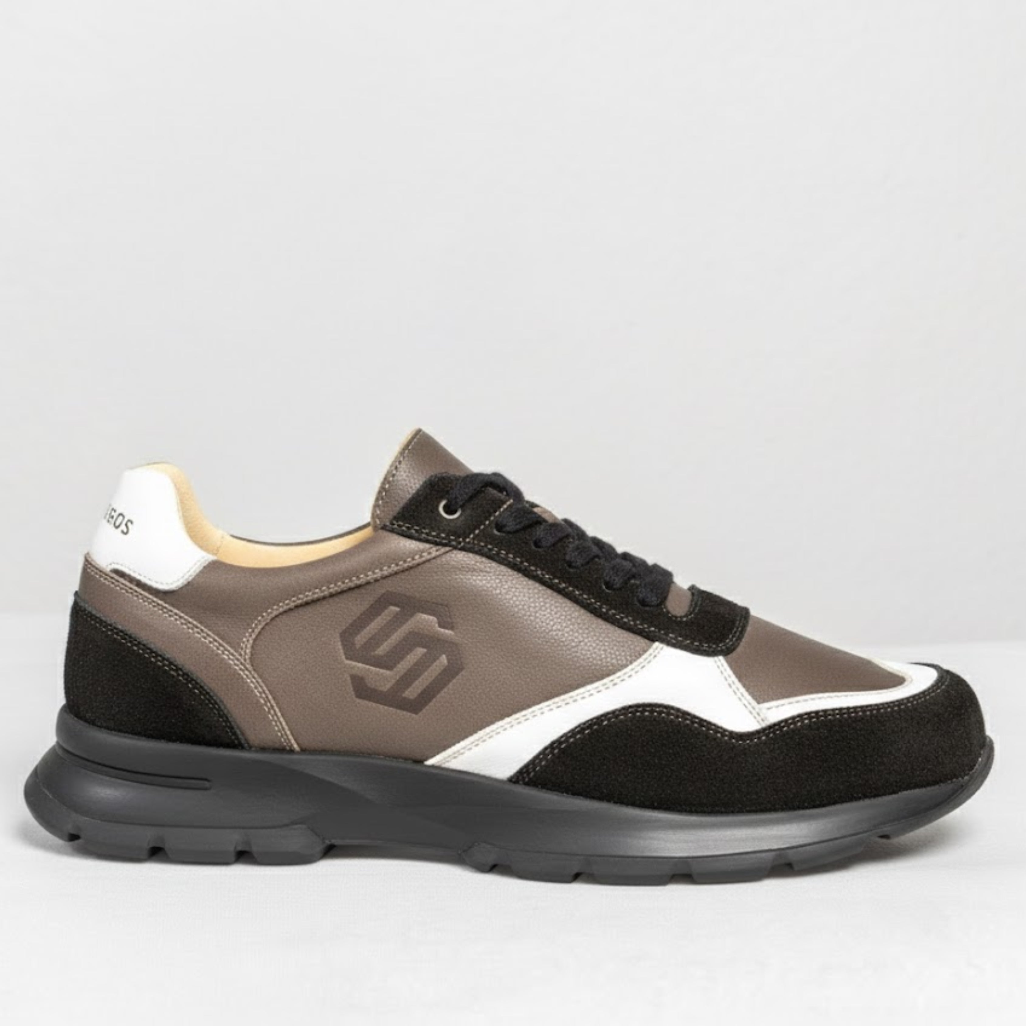 Premium White Leather Sneakers