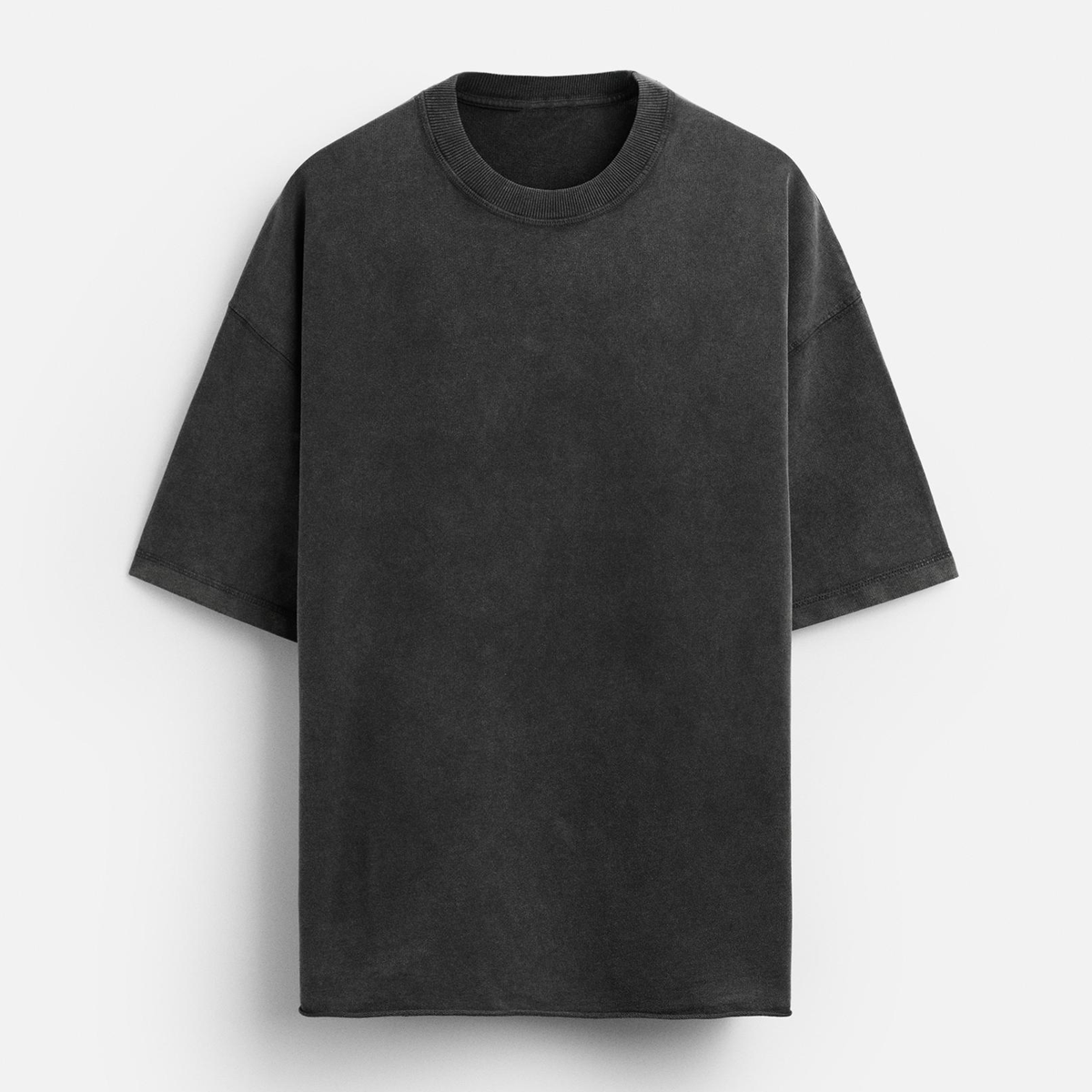 Unisex Washed Oversized Short Sleeve T-Shirt