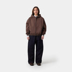 Unisex Cropped Double-Zip Hoodie