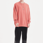 Unisex Cotton Lightweight Oversize Crewneck Sweatshirt