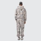 Unisex 100% Cotton Heavyweight French Terry Camo Hoodie（400GSM）