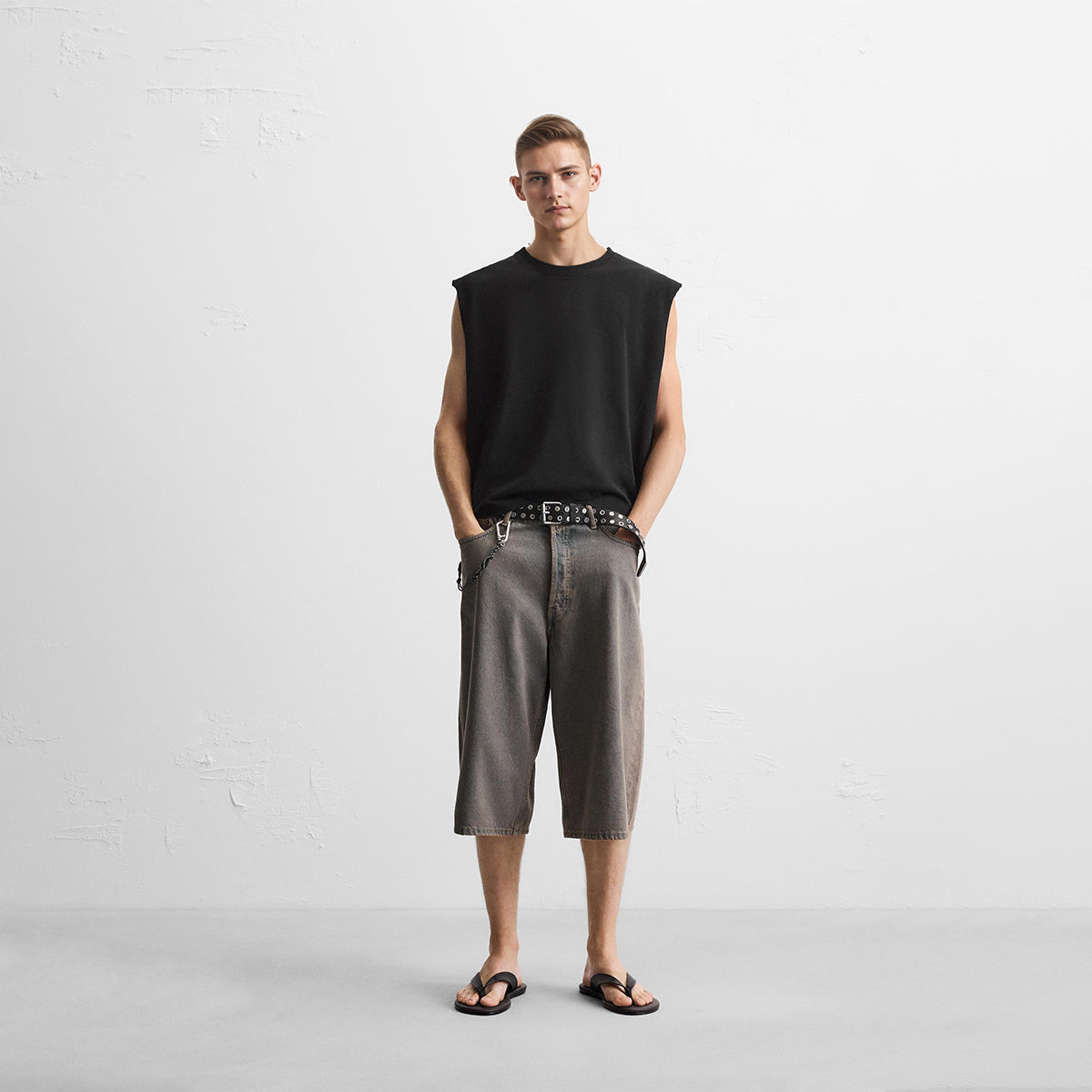 Unisex Cropped Boxy