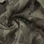 Unisex Camouflage Denim Shorts