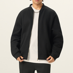 Unisex Fleece Zip-Up Baseball Jacket（360GSM）