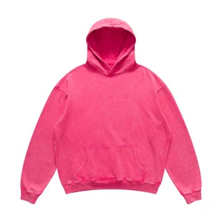 Unisex Super Heavyweight Oversized Faded Hoodie(440GSM)