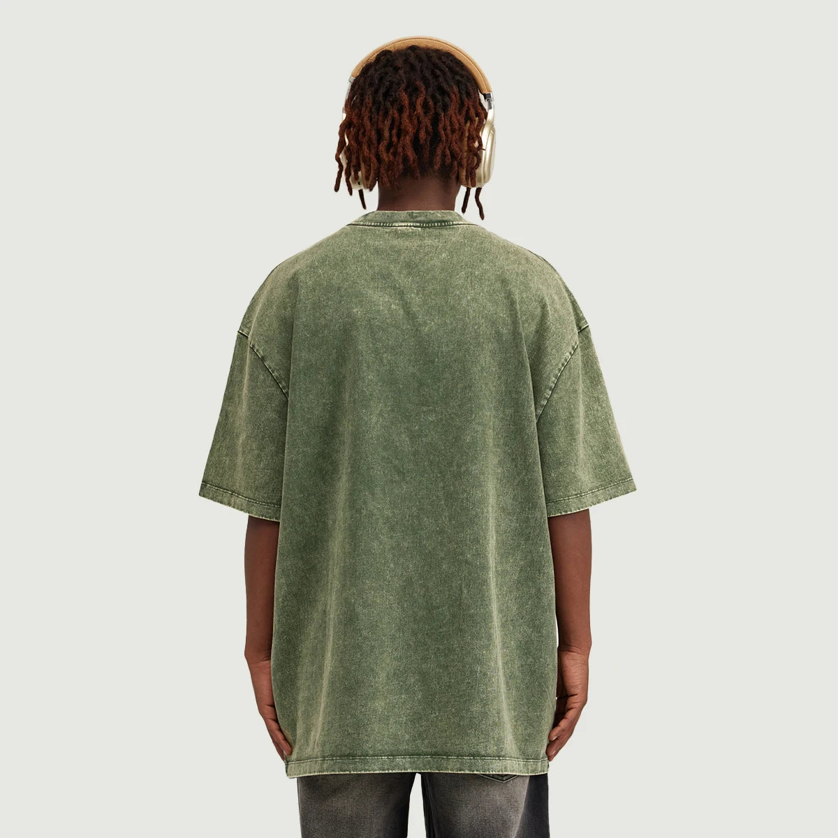 Unisex Oversized Snow Wash T-shirt(285GSM)