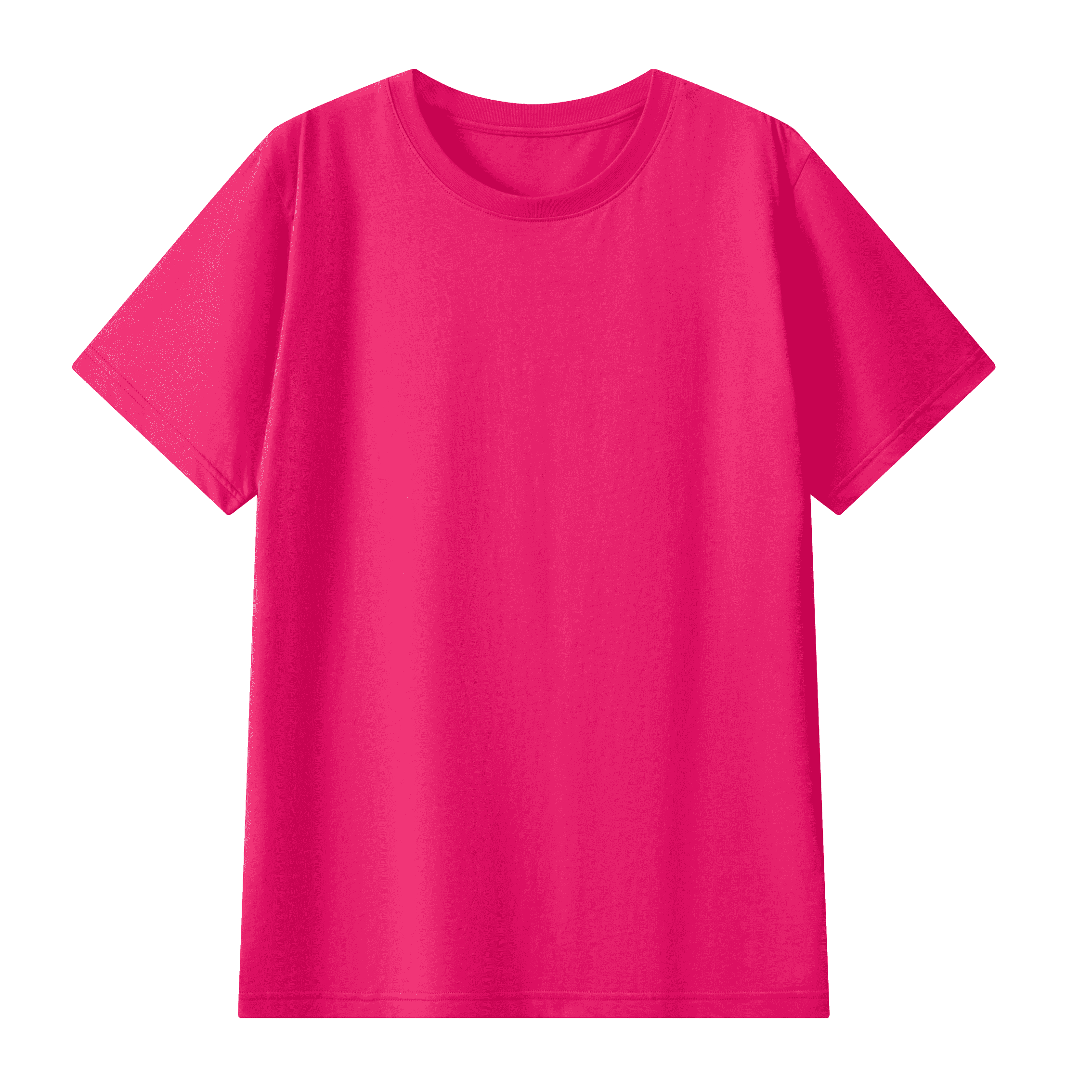 Unisex Classic Crew Neck Combed Mercerized T-shirt(180GSM)