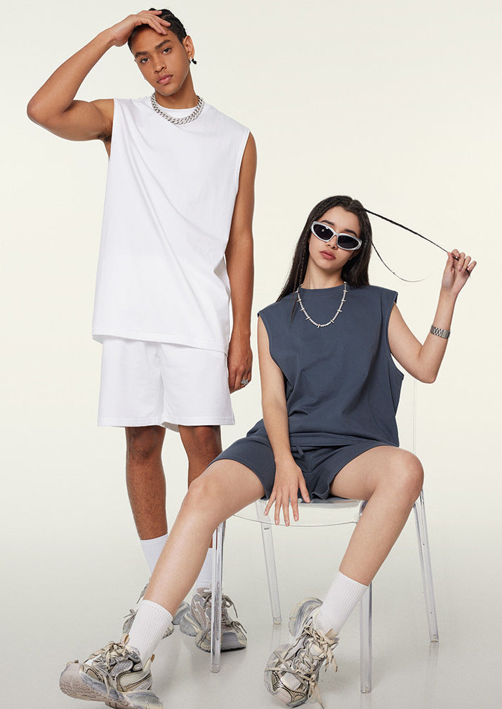 Unisex Longline Loose Tank Top(230GSM)