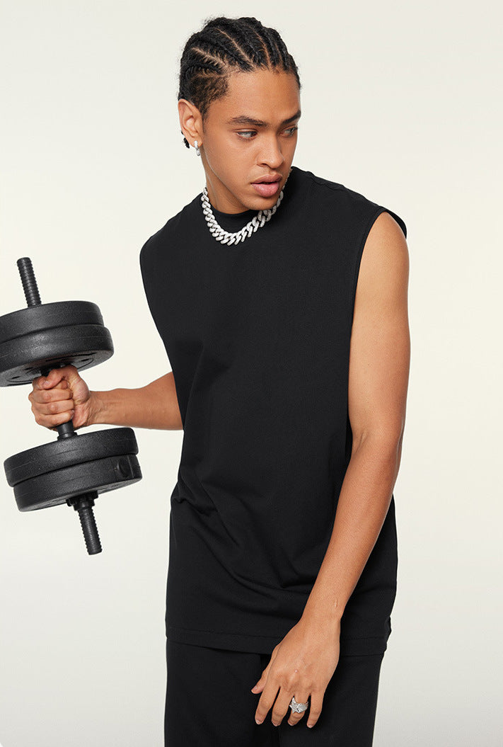 Unisex Longline Loose Tank Top(230GSM)