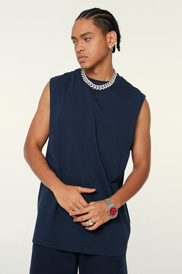 Unisex Longline Loose Tank Top(230GSM)