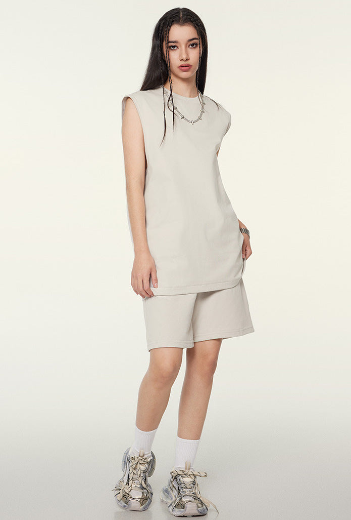 Unisex Longline Loose Tank Top(230GSM)