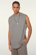 Unisex Longline Loose Tank Top(230GSM)