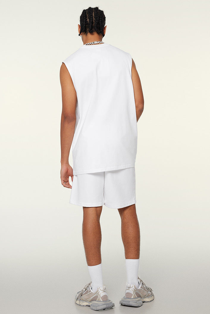 Unisex Longline Loose Tank Top(230GSM)