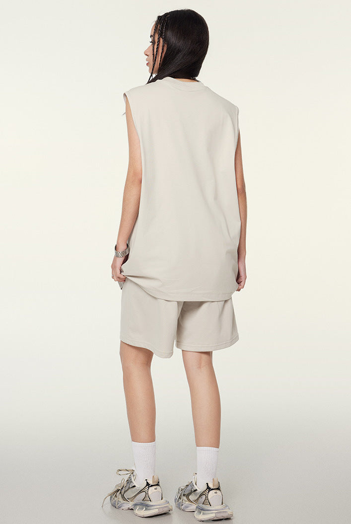 Unisex Longline Loose Tank Top(230GSM)