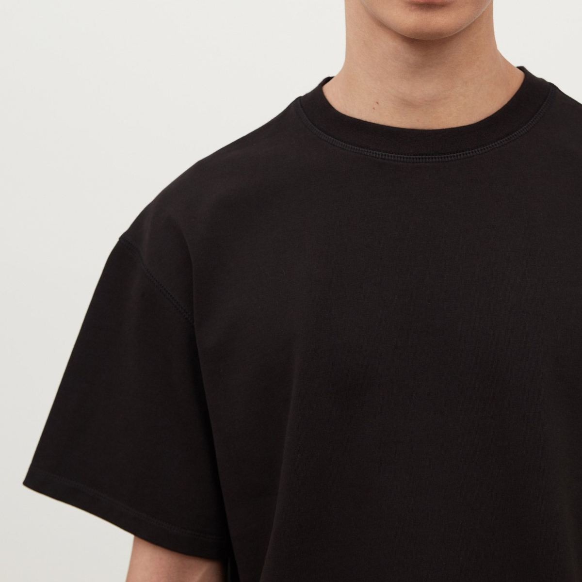 Unisex Short-Sleeved Oversized Cropped T-Shirt(280GSM)
