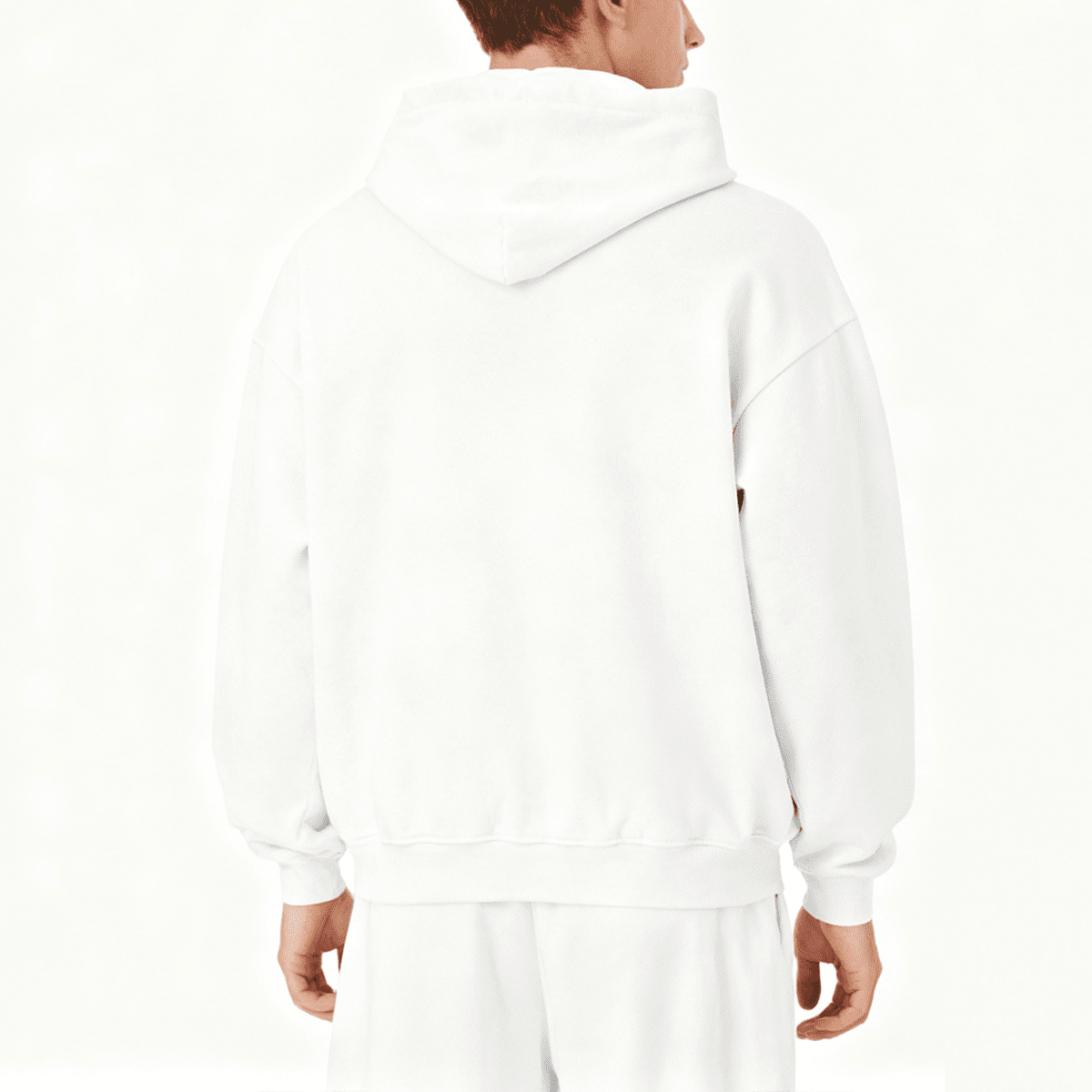 Unisex Cropped Oversized Zip-up Hoodie (460 GSM)