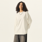 Unisex 100% Cotton Solid Color Long Sleeve T-shirt（280GSM）