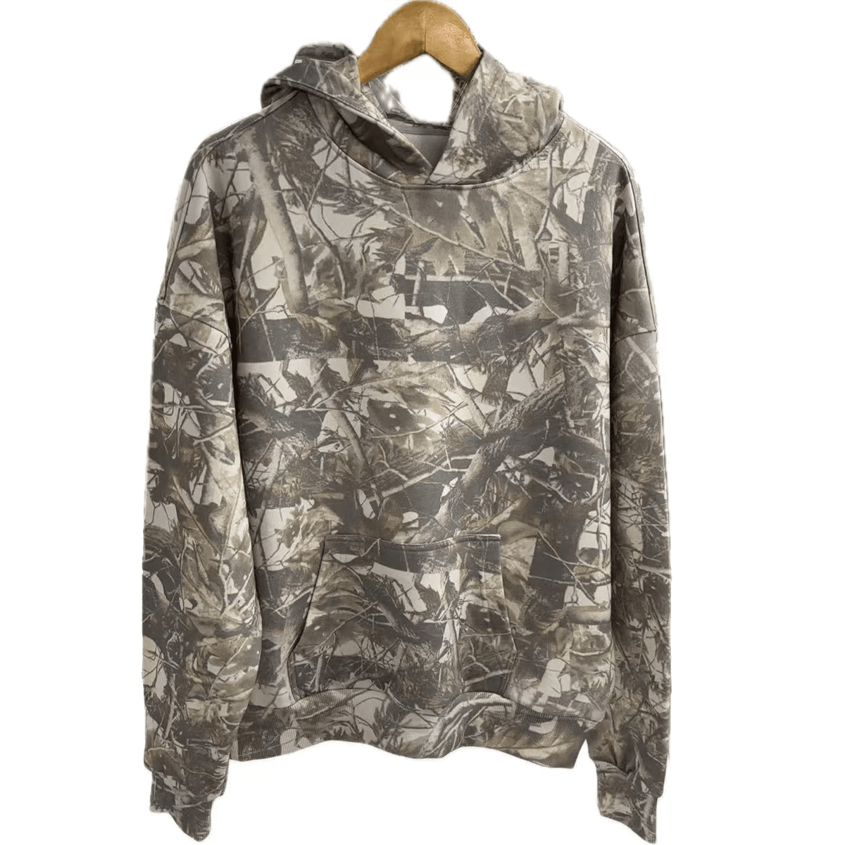 Unisex Cotton French Terry Camo Hoodie