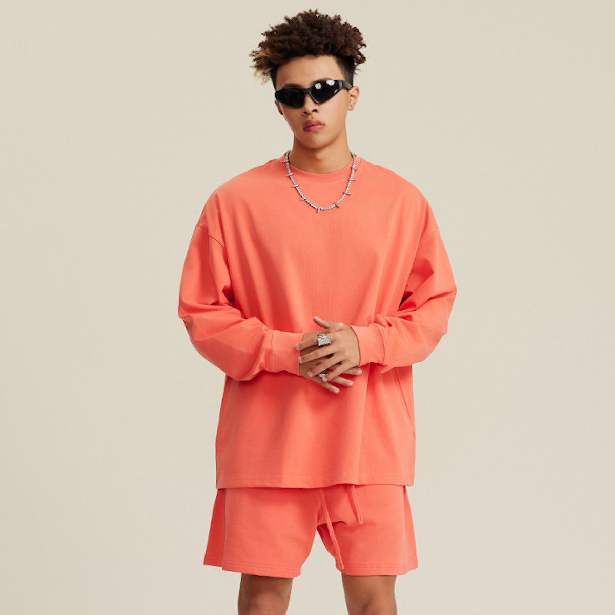 Unisex Streetwear FOG Long Sleeve(305GSM)