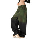 Unisex Aurora Loose Wide-leg Jeans