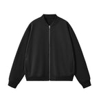 Unisex Fleece Zip-Up Baseball Jacket（360GSM）