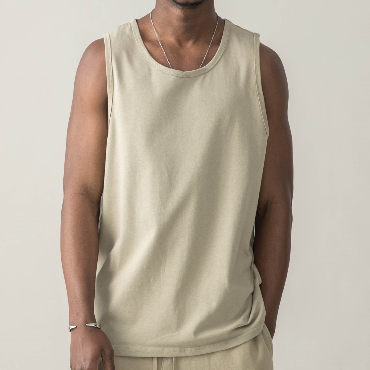 Unisex 100% Combed Cotton Tank Top(200GSM)
