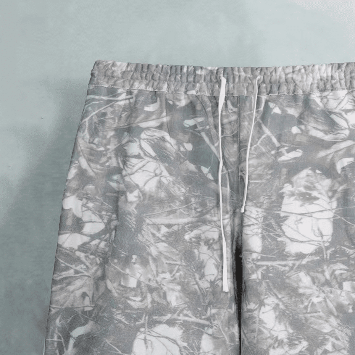 Unisex 100% Cotton French Terry Camo Shorts（400GSM）
